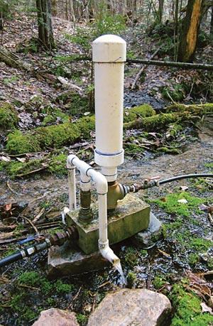 Pump water for free - Backwoods Home