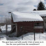 Snow-roof