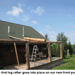 Porch-rafter