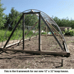 Hoop-house-frame