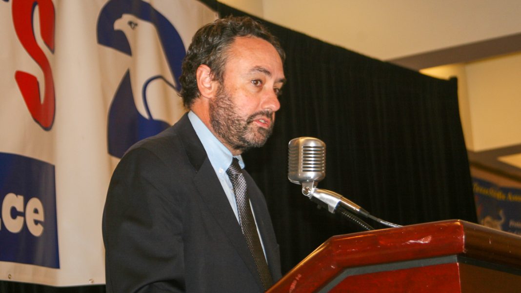 David Kopel addressing a recent Gun Rights Policy Conference